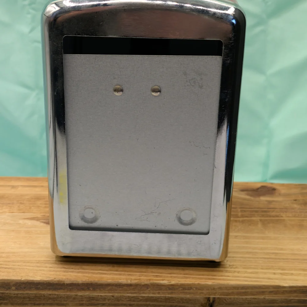 Paris Patisserie Napkin Holder Metal Diner Style